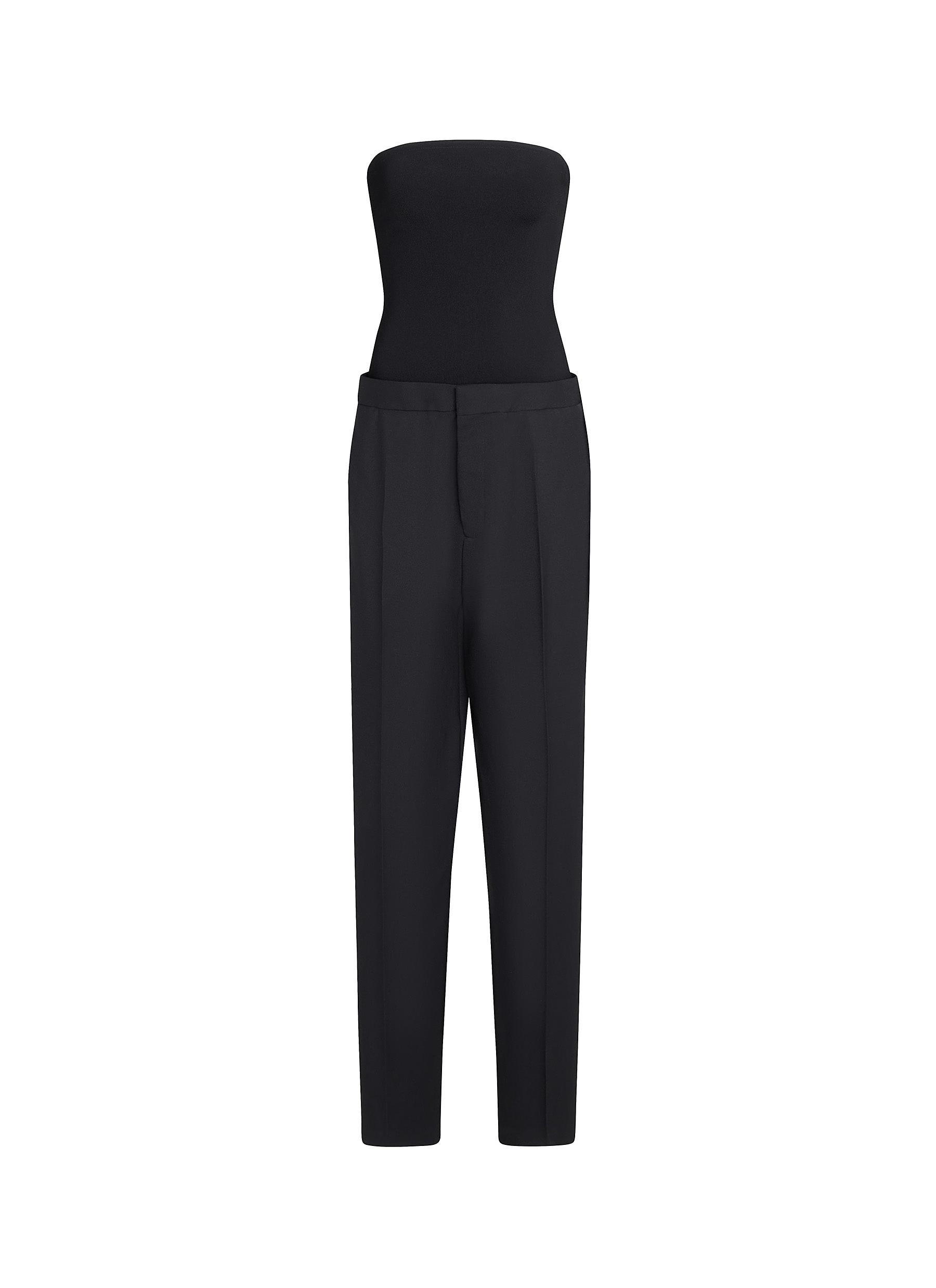 Strapless tuxedo jumpsuit online