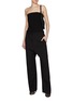 Figure View - Click To Enlarge - ALAÏA - Strapless Tuxedo Jumpsuit