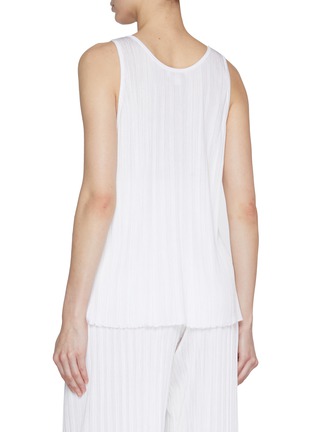 Back View - Click To Enlarge - ALAÏA - Pleated Tank Top