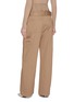 Back View - Click To Enlarge - ALAÏA - Tailored Knit Waistband Cotton Blend Cargo Trousers