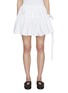 Front View - Click To Enlarge - ALAÏA - Flared Poplin Skirt