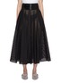 Main View - Click To Enlarge - ALAÏA - Elastic Waist Belted Flared Skirt