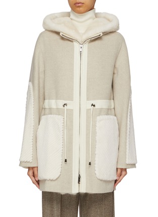 Main View - Click To Enlarge - FABIO GAVAZZI - Wool Cashmere Parka