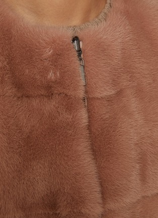  - FABIO GAVAZZI - Reversible Mink Fur Puffer Vest