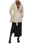 Figure View - Click To Enlarge - FABIO GAVAZZI - Mink Fur Trim Cashmere Coat