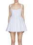 Main View - Click To Enlarge - ALAÏA - Flared Poplin Skater Dress