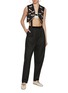 Figure View - Click To Enlarge - NACKIYÉ - Pasha Flat Front Pants