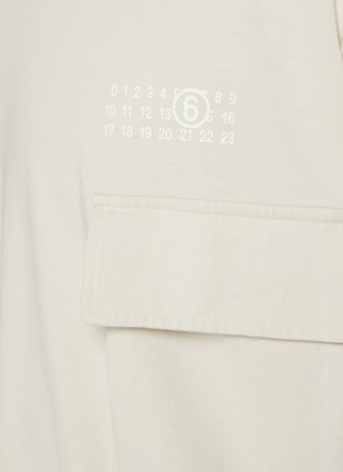  - MM6 MAISON MARGIELA - Multi-Pockets Cotton T-Shirt