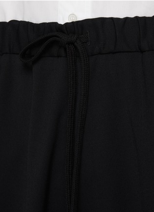  - MM6 MAISON MARGIELA - Tailoring Drawstring Virgin Wool Blend Pants