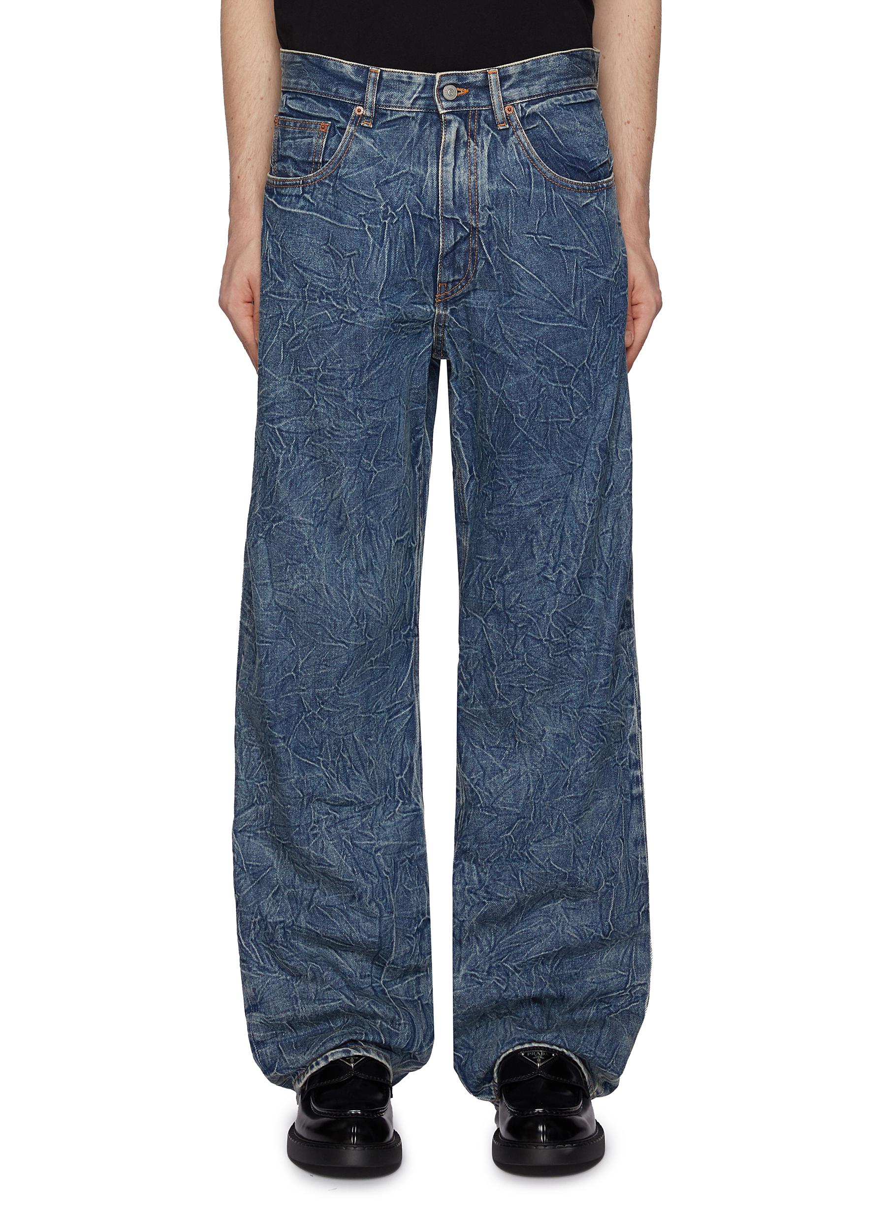 MM6 MAISON MARGIELA | Lightweight Cotton Wide Leg Jeans | Men 