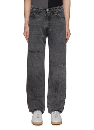 Main View - Click To Enlarge - MM6 MAISON MARGIELA - Five Pockets Cotton Straight Leg Jeans