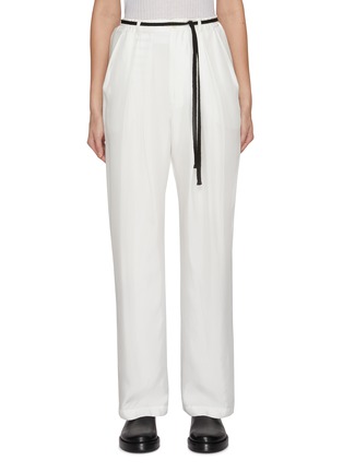 Main View - Click To Enlarge - BARENA - Wide Leg Piping Detail Pants