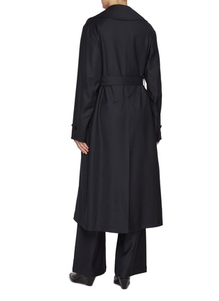 Back View - Click To Enlarge - BARENA - Double Breasted Trench Coat