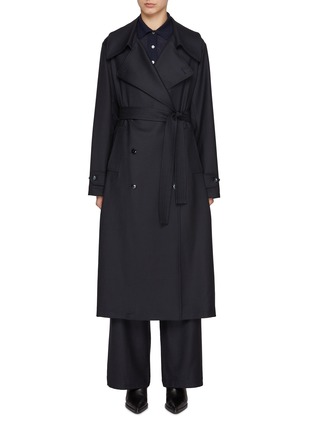 Main View - Click To Enlarge - BARENA - Double Breasted Trench Coat