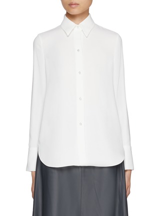 Main View - Click To Enlarge - VINCE - Pearl Button Long Sleeve Shirt