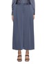 Main View - Click To Enlarge - VINCE - Pleated Mid-rise Satin Culotte