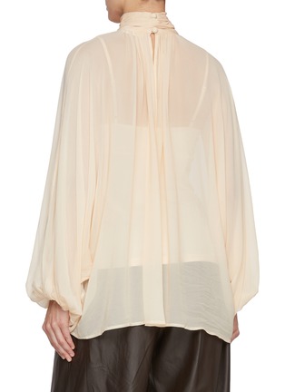 Back View - Click To Enlarge - ZIMMERMANN - Eden Batwing Blouse