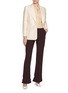 Figure View - Click To Enlarge - ZIMMERMANN - Eden Single Breasted Wool Silk Blazer