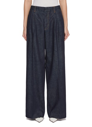 Main View - Click To Enlarge - ZIMMERMANN - Illustration Dark Wash Jeans