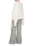 Back View - Click To Enlarge - ERMANNO SCERVINO - Cashmere Lace Cape