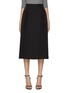 Main View - Click To Enlarge - ERMANNO SCERVINO - Side Pleated Smock Stitch Midi Skirt