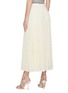 Back View - Click To Enlarge - ERMANNO SCERVINO - Elasticated Pleated Lace Skirt