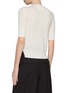 Back View - Click To Enlarge - ERMANNO SCERVINO - Knotted Centre Cashmere Knit Top