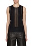 Main View - Click To Enlarge - HELMUT LANG - Open Back Sleeveless Top