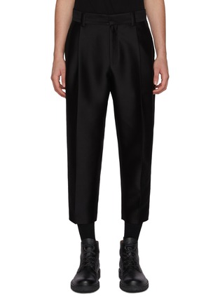 Main View - Click To Enlarge - RE: BY MAISON SANS TITRE - Pleated Wool Silk Pants