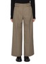 Main View - Click To Enlarge - RE: BY MAISON SANS TITRE - Waist Strap Pleated Wide Leg Pants