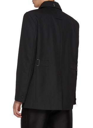 Back View - Click To Enlarge - RE: BY MAISON SANS TITRE - Double Layered Blazer