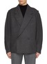 Main View - Click To Enlarge - RE: BY MAISON SANS TITRE - Double Breasted Wool Blend Blazer