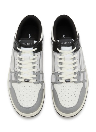 Detail View - Click To Enlarge - AMIRI - Skel Top Low Top Leather Men's Sneakers