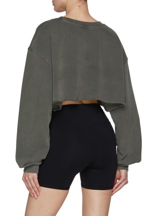 Back View - Click To Enlarge - JOAH BROWN - Cut Off Sweatshirt