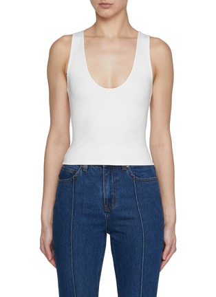 Main View - Click To Enlarge - GOOD AMERICAN - Scuba Scoop Tank Top