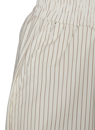  - GOOD AMERICAN - Stripe Poplin Weekend Shorts