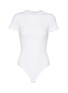 Main View - Click To Enlarge - GOOD AMERICAN - Crewneck Rib Fitted Bodysuit