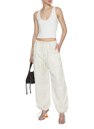 Figure View - Click To Enlarge - GOOD AMERICAN - Cotton Parachute Pants