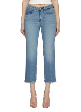 Main View - Click To Enlarge - GOOD AMERICAN - Good Petite Frayed Hem Jeans