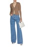 Figure View - Click To Enlarge - GOOD AMERICAN - V-neck Rib Cardigan