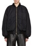 Main View - Click To Enlarge - WE11DONE - Destroyed Printed Bomber Jacket