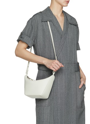 Back View - Click To Enlarge - LOEWE - Mini Hammock Leather Hobo Bag