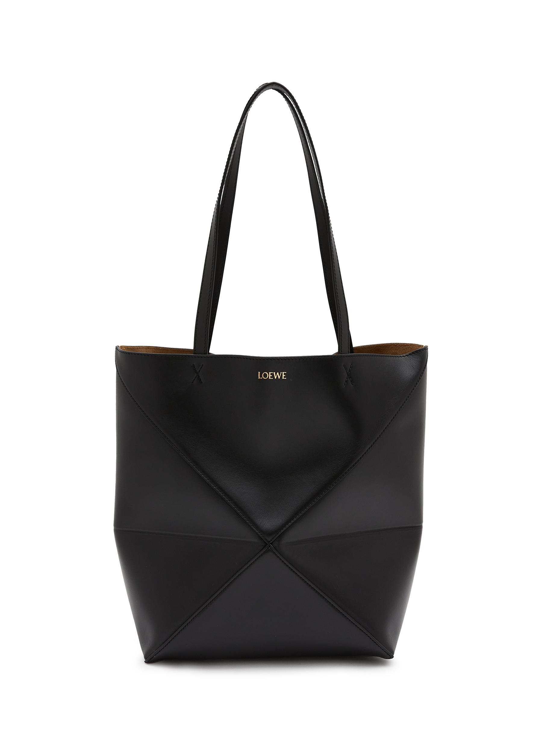 LOEWE Medium Puzzle Fold Leather Tote Bag Women Lane Crawford