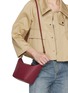 Front View - Click To Enlarge - LOEWE - Mini Hammock Leather Hobo Bag