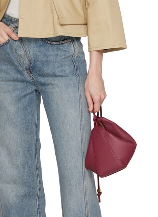 LOEWE | Mini Hammock Leather Hobo Bag