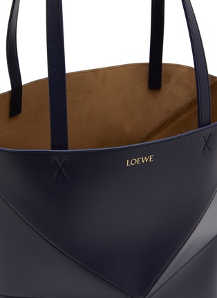 Detail View - Click To Enlarge - LOEWE - Medium Puzzle Fold Leather Tote Bag