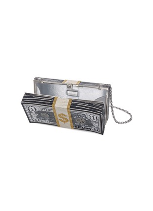 Detail View - Click To Enlarge - JUDITH LEIBER - Stack Of Cash Billions Clutch Bag