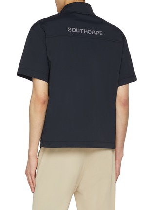 Back View - Click To Enlarge - SOUTHCAPE - Full Zip Short Sleeve Jacket
