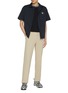 Figure View - Click To Enlarge - SOUTHCAPE - Full Zip Short Sleeve Jacket
