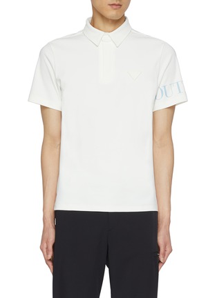 Main View - Click To Enlarge - SOUTHCAPE - Side Logo Polo Shirt